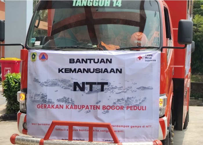 Pemkab Bogor Kirim Bantuan untuk Korban Gempa NTT, Salurkan Rp500 Juta dan Dua Truk