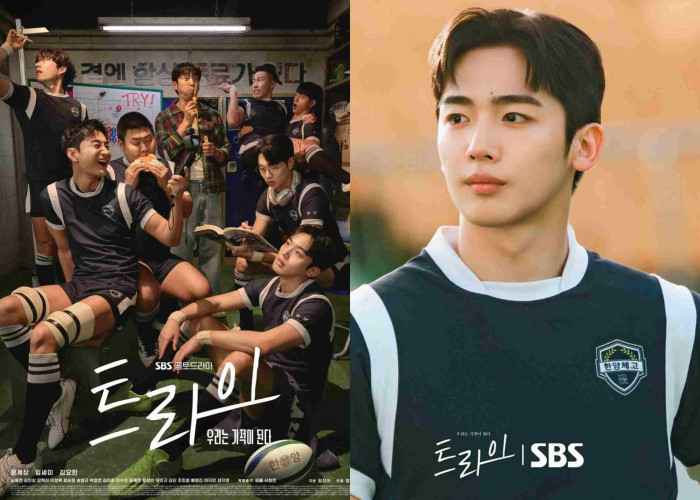 Pesona Kim Yo Han Saat Jadi Kapten Regu Rugby dalam The Winning Try