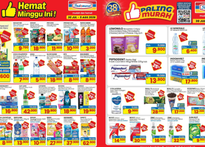 Promo JSM Indomaret Minggu Ini 31 Juli-2 Agustus 2026, Sunlight Pencuci Piring Rp10.900