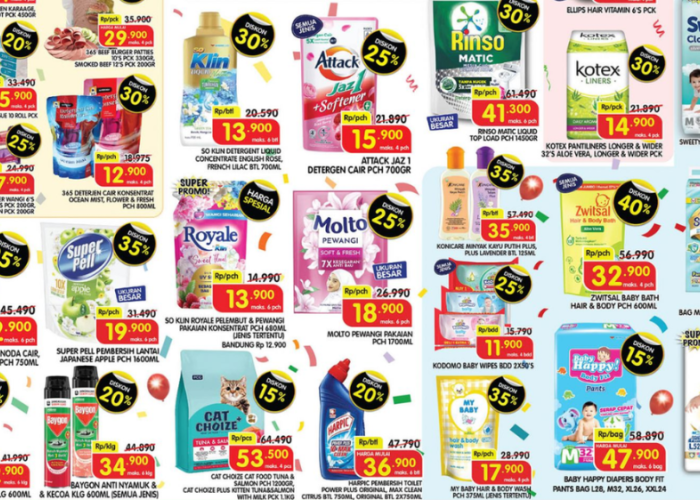 Promo JSM Superindo Minggu Ini Terbaru 24-26 Juli 2026, Molto Pewangi Pakaian Cuma Rp18 Ribuan