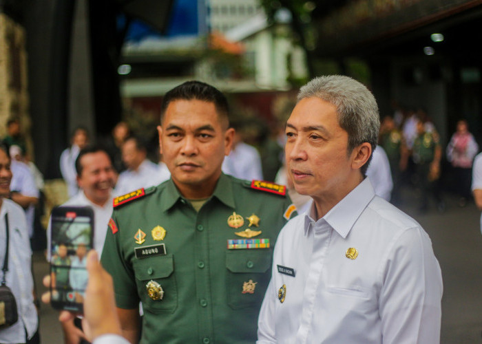 Jaga Kamtibmas dan Dukung Program Pembangunan Lewat Kerjasama Pemkot Bogor Bersama Kodim 0606