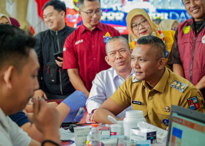 Peringati Hari Donor Darah Seduna, Jenal Mutaqin Ajak Warga Bogor untuk Rutin Lakukan Rutin