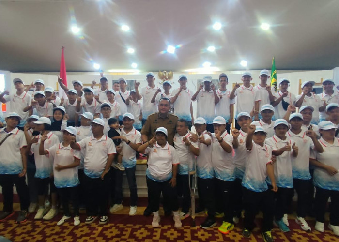 Bupati Bogor Lepas 69 Atlet SOIna Berlaga di Pesonas II 2026, Wisma Istimewa Disiapkan pada 2027