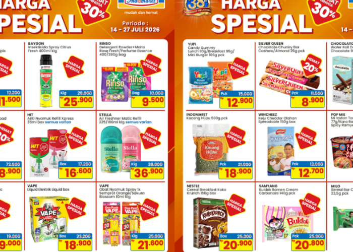 Promo JSM Indomaret 17-19 Juli 2026, Ekonomi Pencuci Piring Cuma Rp11.500