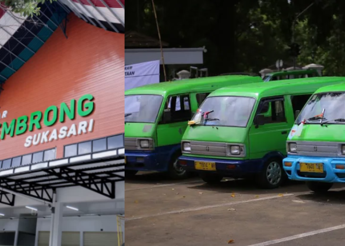 Dishub Kota Bogor Ubah 3 Rute Angkot, Permudah Akses Warga ke Pasar Gembrong Sukasari