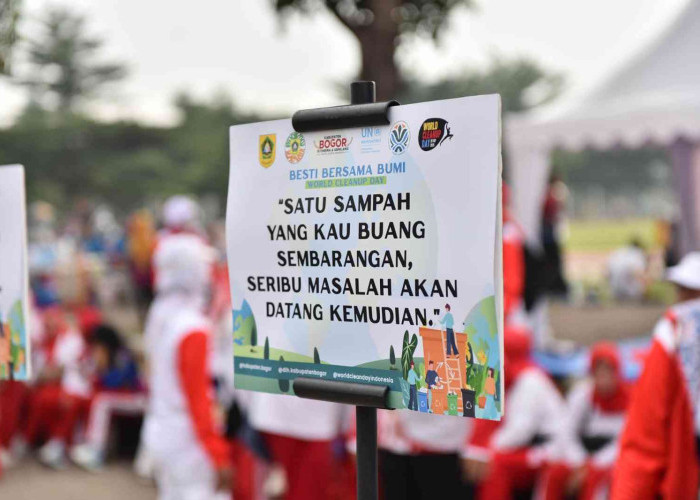 World Cleanup Day di Bogor: Dari Desa hingga Stadion Pakansari