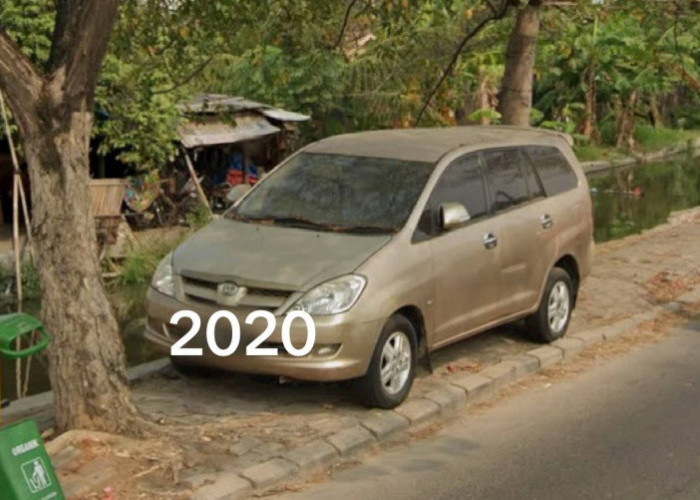 Mobil Innova Ini Masih Utuh Meski Terparkir Bertahun-tahun di Tangerang, Netizen: Kalau di Medan...