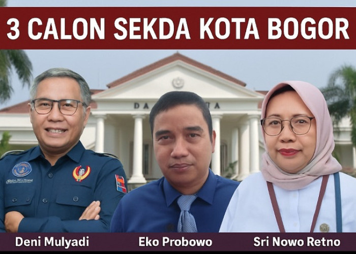 3 Nama Calon Sekda Kota Bogor Muncul ke Permukaan, Siapa Pilihan Dedie A Rachim?