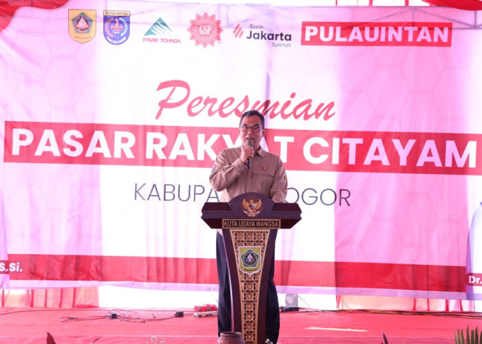 Pasar Citayem Diresmikan: Ikon Baru Bogor–Depok untuk Ekonomi Warga