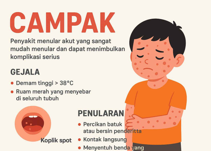 Kenali Tanda-Tanda Campak dan Cara Mencegah Penularannya