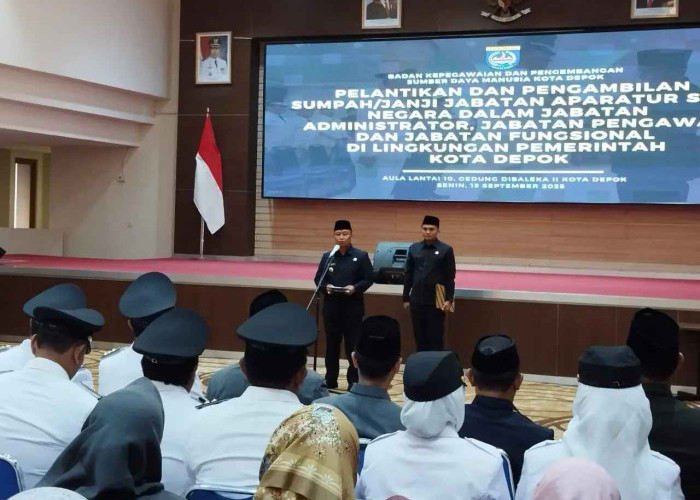 Pesan 4T dari Wali Kota Depok untuk Pejabat yang Dilantik