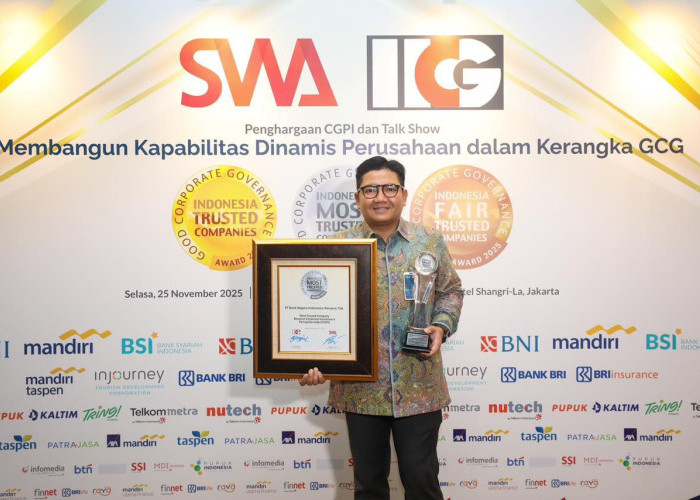 BNI Raih Predikat The Most Trusted Company pada CGPI Award 2025