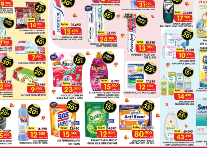 Promo JSM Superindo Minggu Ini 10-12 Juli 2026, Diskon Sunlight Pencuci Piring Rp12.500