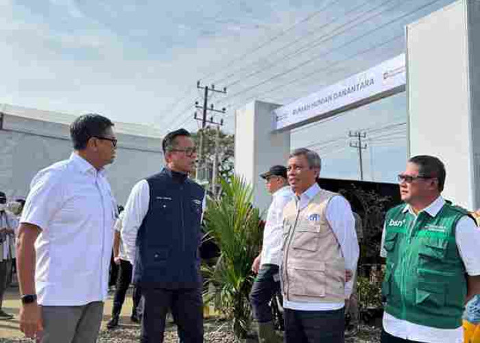 Presiden RI Meninjau Pembangunan Rumah Hunian Danantara (Huntara) di Aceh, BSN Hadir Dukung Pembiayaan Syariah