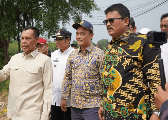 Wabup Bogor Tinjau Sungai Cileungsi dan Cikeas, Sebut Normalisasi Jadi Prioritas dalam Penanggulangan Bencana 