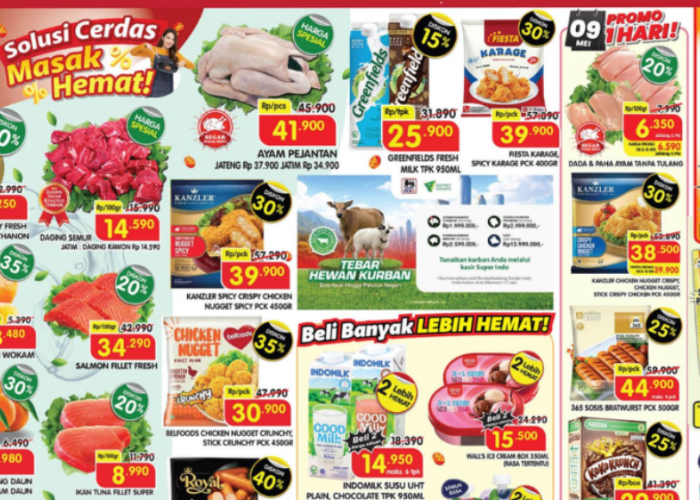 Katalog Promo JSM Superindo Terbaru 8-10 Mei 2026, Minyak Goreng 2L Rp40 Ribu
