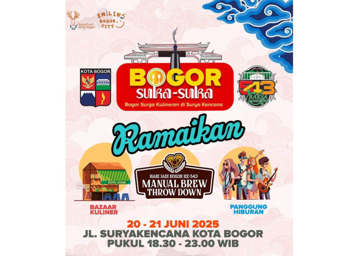 Buka-Tutup Jalan Acara Bogor Suka-suka di Surken, Catat Jamnya!