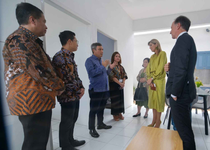Queen Máxima Apresiasi Inovasi BTN Bayar Cicilan KPR Pakai Sampah