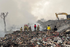 Kebakaran TPA Galuga, 25 Jam Petugas Berjibaku Padamkan Api