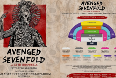 Konser Avenged Savenfold di Jakarta 2026, Harga Tiket Paling Murah Rp655 Ribu