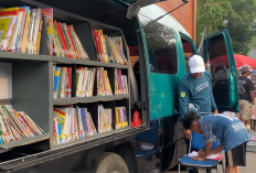 Perpustakaan Keliling Hadir di CFD Tegar Beriman, Tumbuhkan Minta Baca Warga Bogor